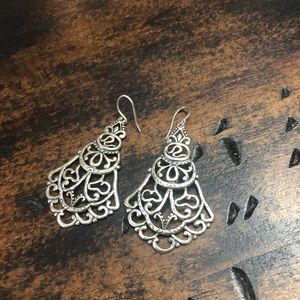 Chic Silpada 925 Sterling Silver drop earrings